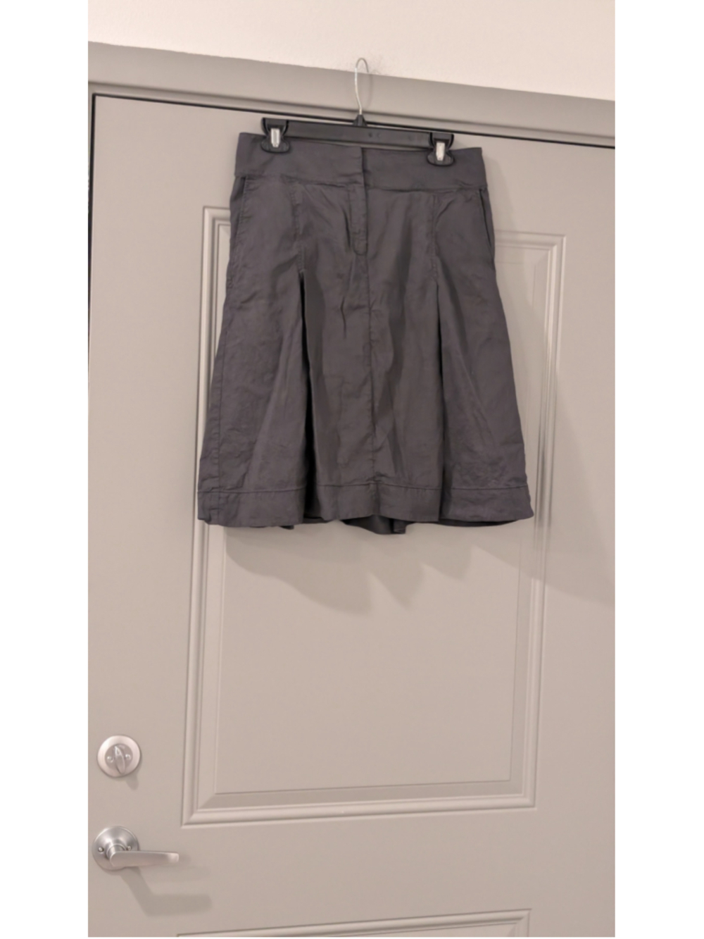 Women's Eileen Fisher A-Line Skirt Size S Grey - Picture 1 of 7